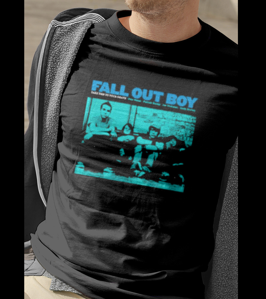 FALL OUT BOY Take This To Your Grave Pete Wentz Patrick Stump Joe Trohman Andy Hurley T-Shirt