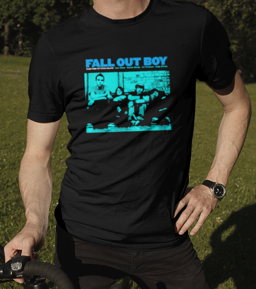 FALL OUT BOY Take This To Your Grave Pete Wentz Patrick Stump Joe Trohman Andy Hurley T-Shirt