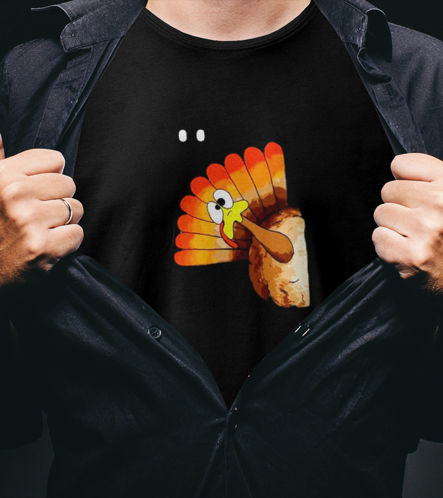 Moo Turkey Funny Thanksgiving T-Shirt
