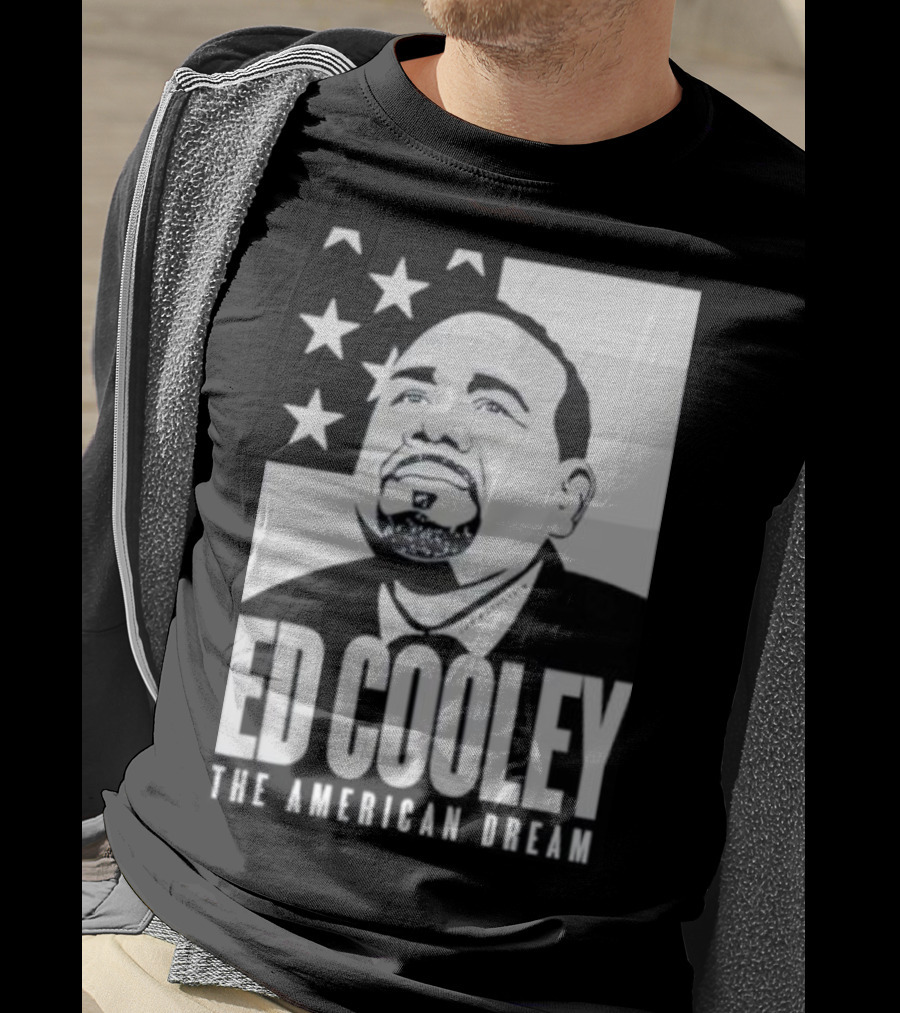 Ed Cooley The American Dream USA Flag T-Shirt