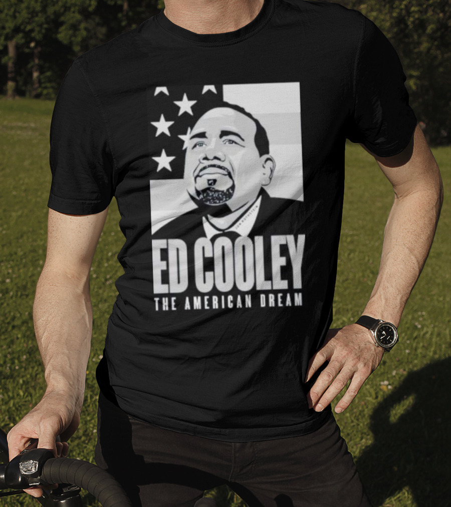 Ed Cooley The American Dream USA Flag T-Shirt