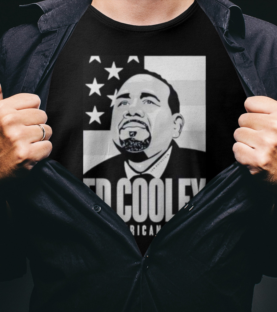 Ed Cooley The American Dream USA Flag T-Shirt