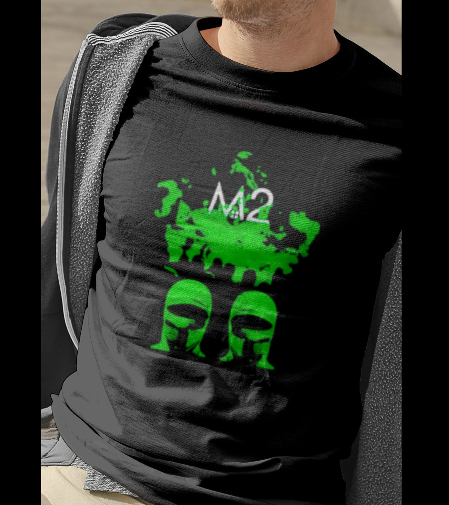 Mansionz M2 Green Mask Duo T-Shirt