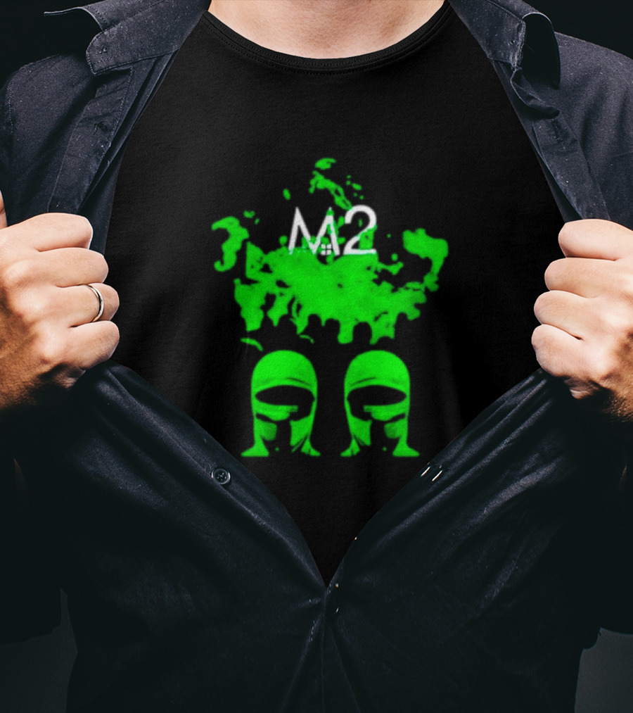 Mansionz M2 Green Mask Duo T-Shirt