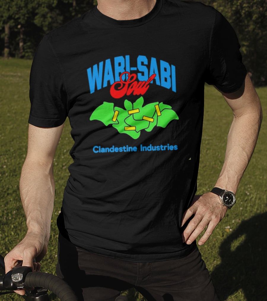 Wabi-Sabi Soul Clandestine Industries Vibrant Foliage T-Shirt