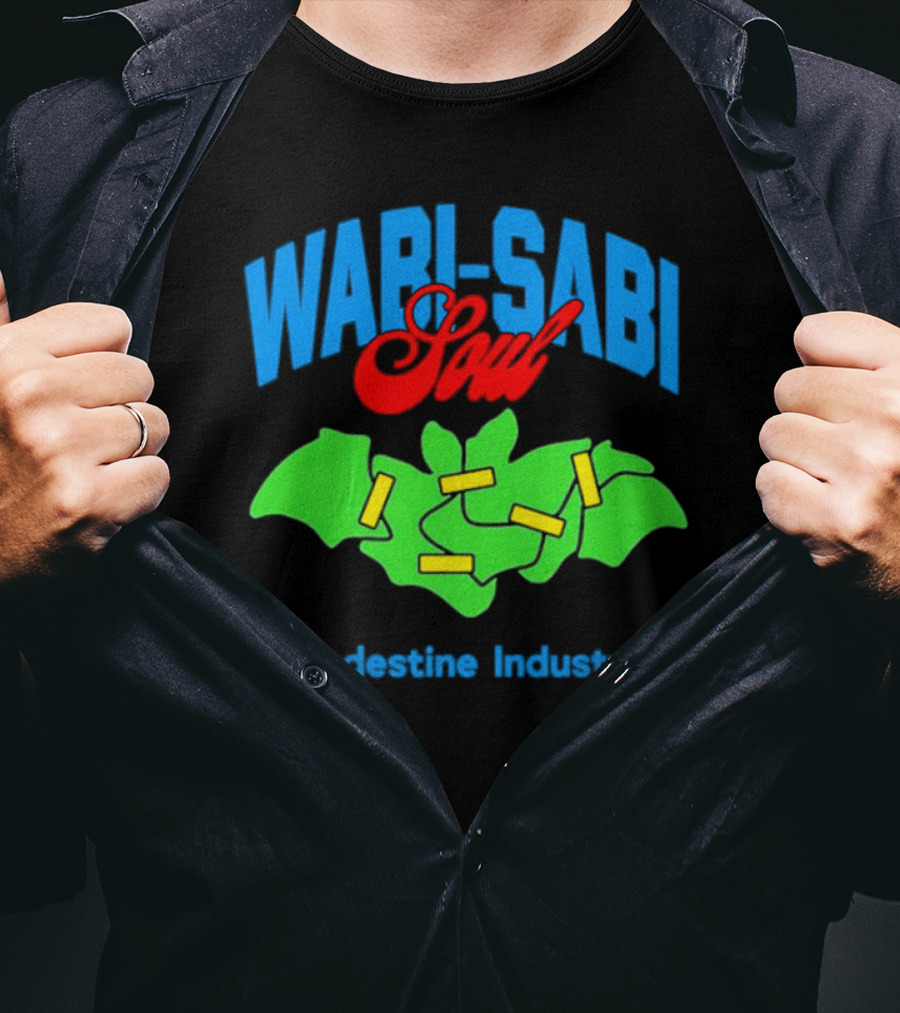 Wabi-Sabi Soul Clandestine Industries Vibrant Foliage T-Shirt
