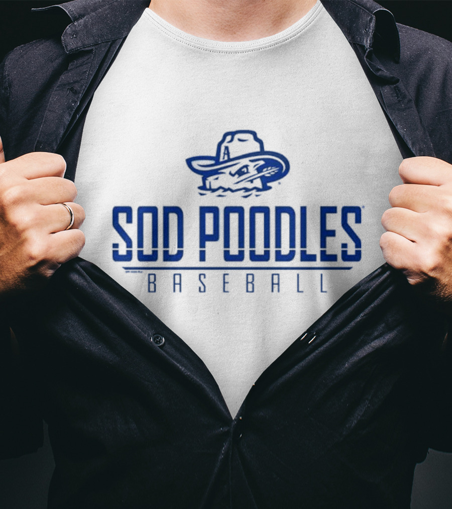 Amarillo Sod Poodles Sod Poodles Baseball T-Shirt