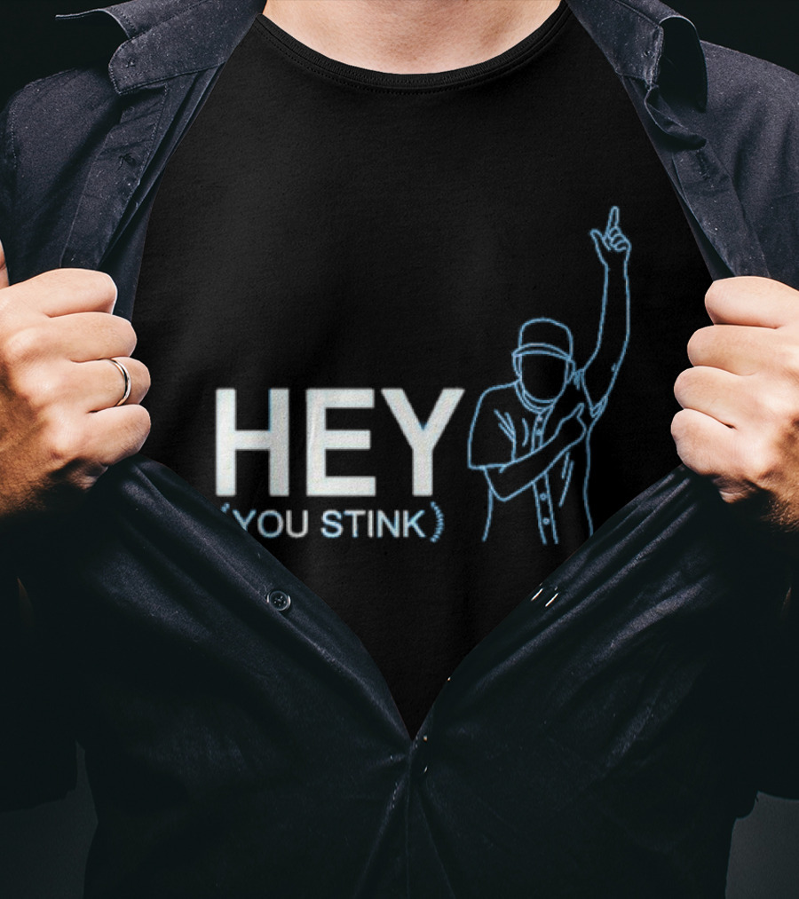 Buffalo Bisons Hey You Stink Umpire Gesture T-Shirt