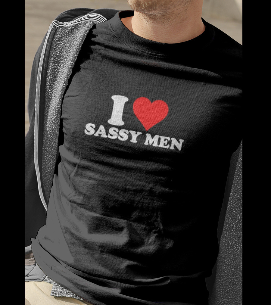 I Heart Sassy Men T-Shirt
