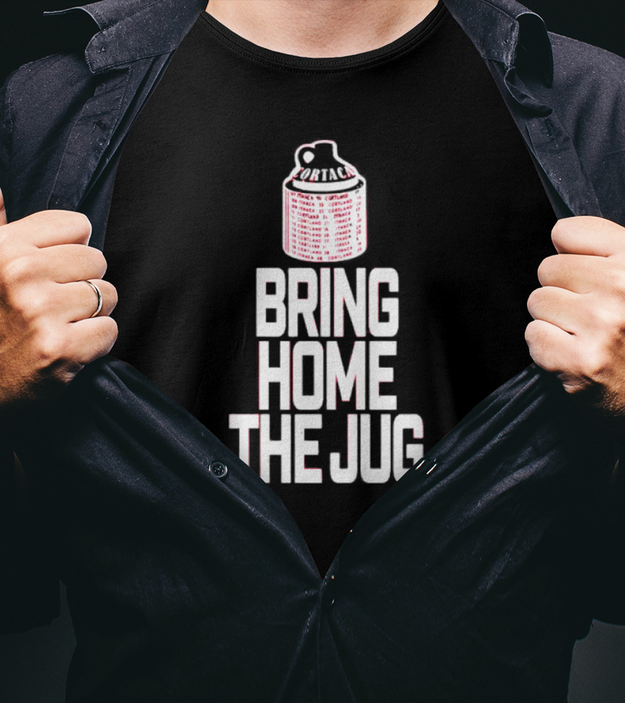 Cortland Red Dragons Bring Home The Jug T-Shirt