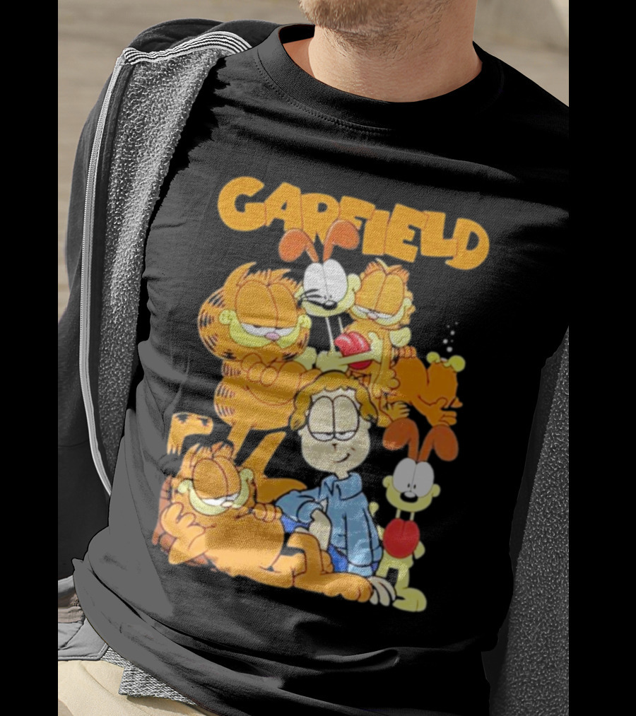 Garfield And Friends Group Character T-Shirt