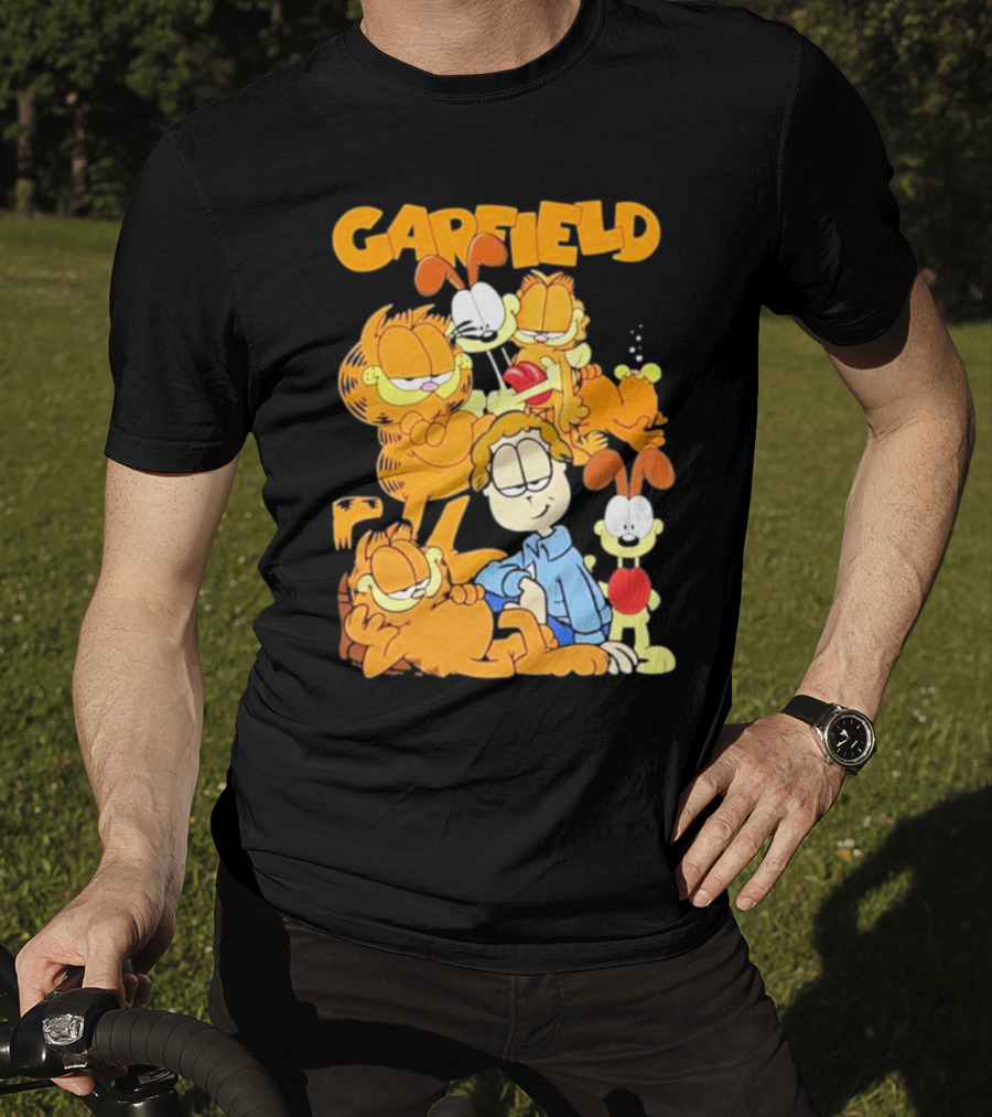 Garfield And Friends Group Character T-Shirt