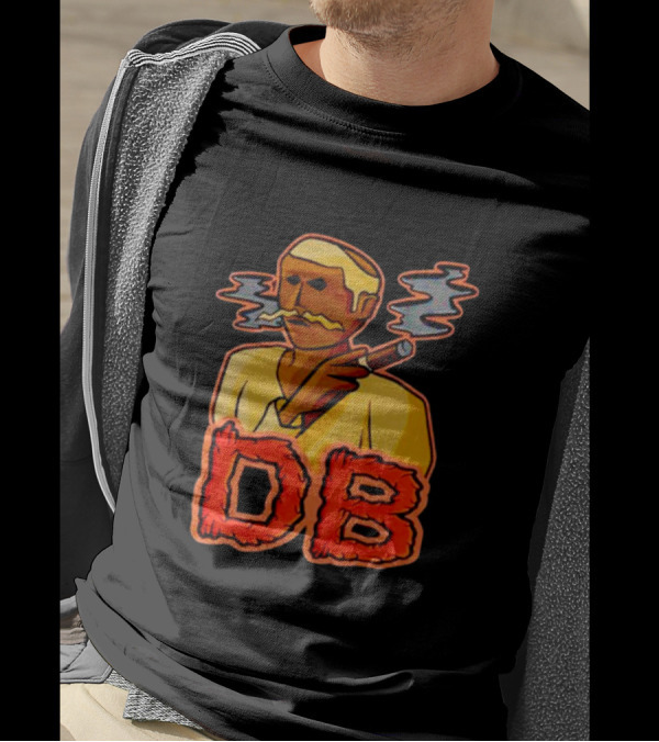 DB OSRS Character Smoking Cigar T-Shirt