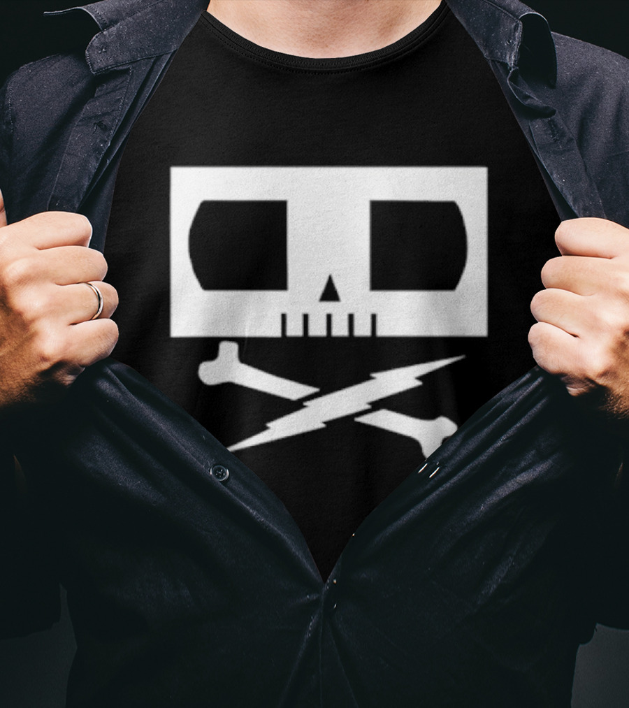 Skull Vsh Lightning Crossbones T-Shirt