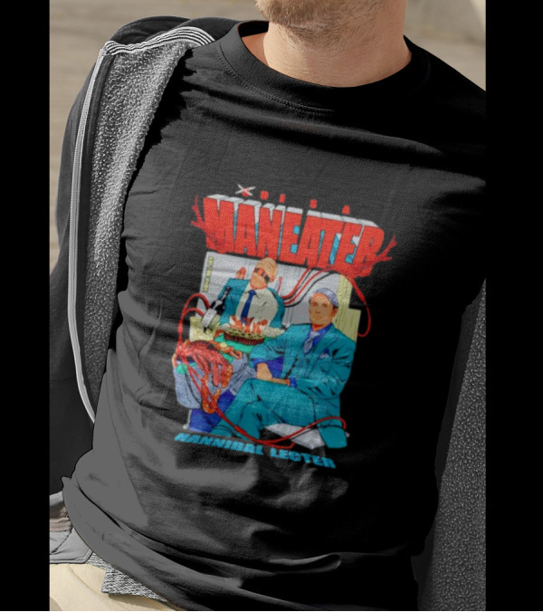 Maneater Hannibal Lecter Vintage Comic T-Shirt