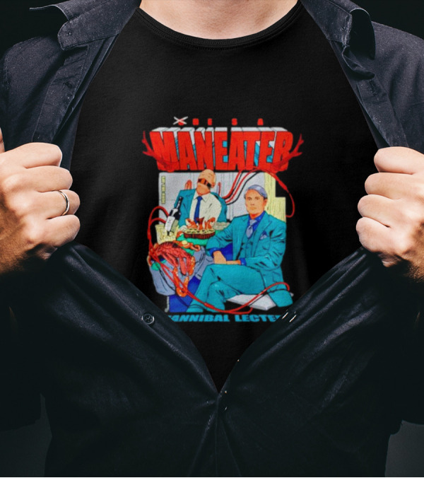 Maneater Hannibal Lecter Vintage Comic T-Shirt