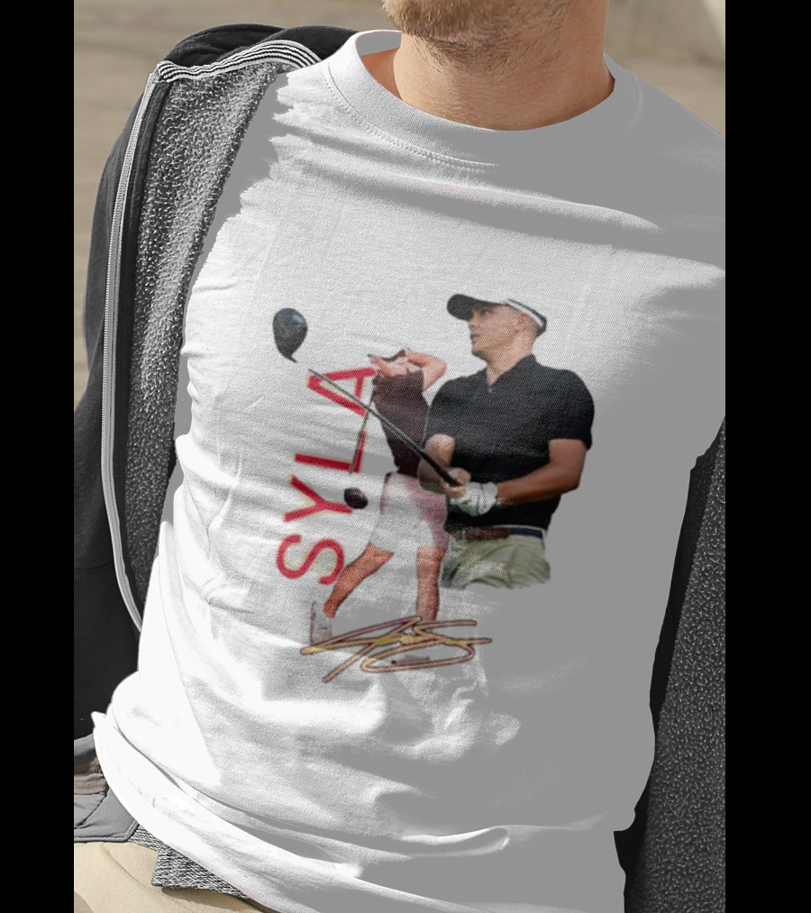 SYLAK Golf Swing Gold Signature T-Shirt