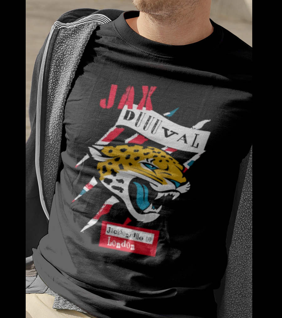 Jax Duuuval Jacksonville To London Jaguars T-Shirt