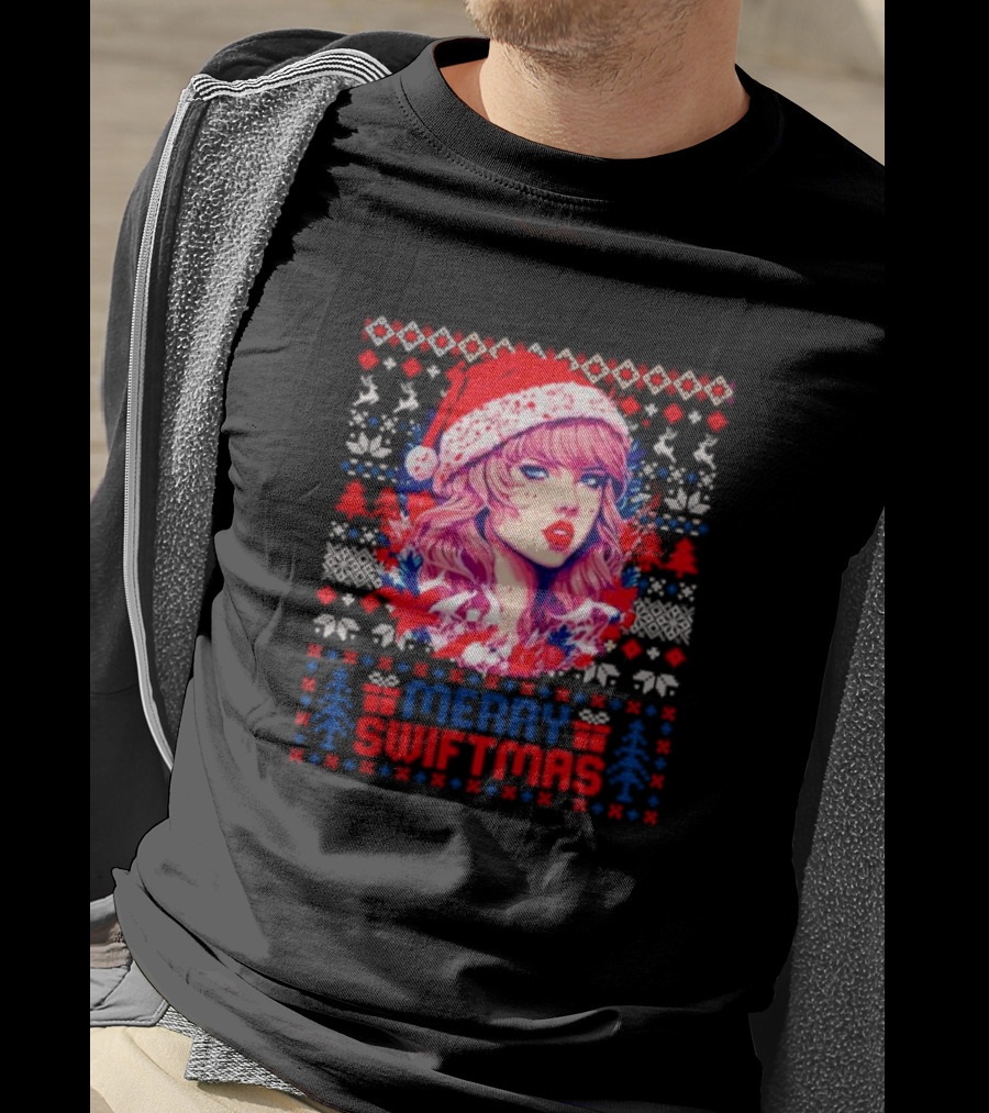 Merry Swiftmas Festive Christmas T-Shirt