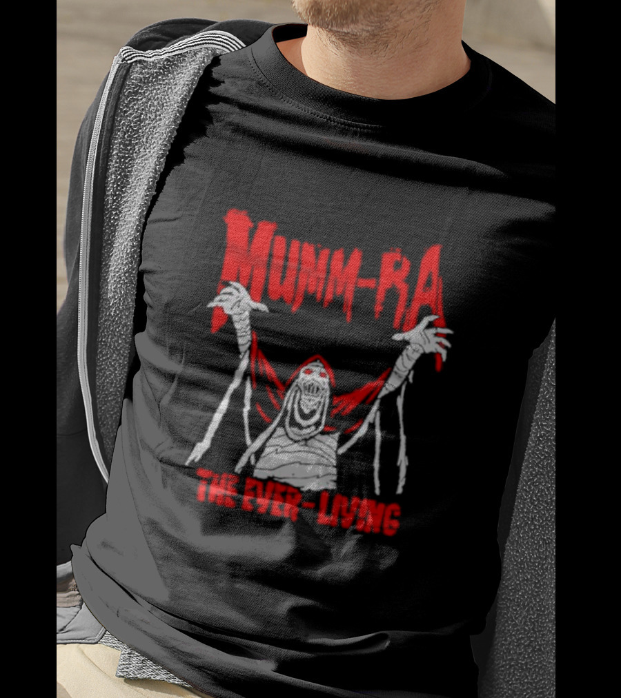 Mumm-Ra The Ever-Living Red And White T-Shirt