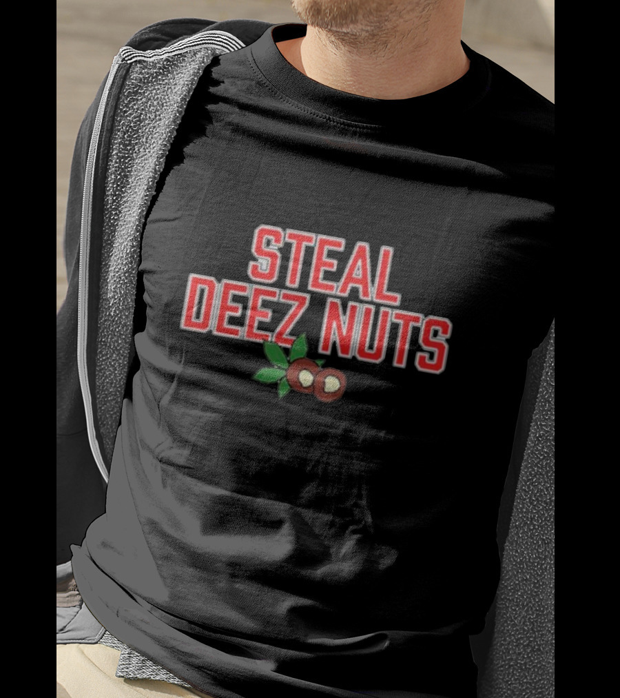 Steal Deez Nuts Ohio State Buckeyes T-Shirt