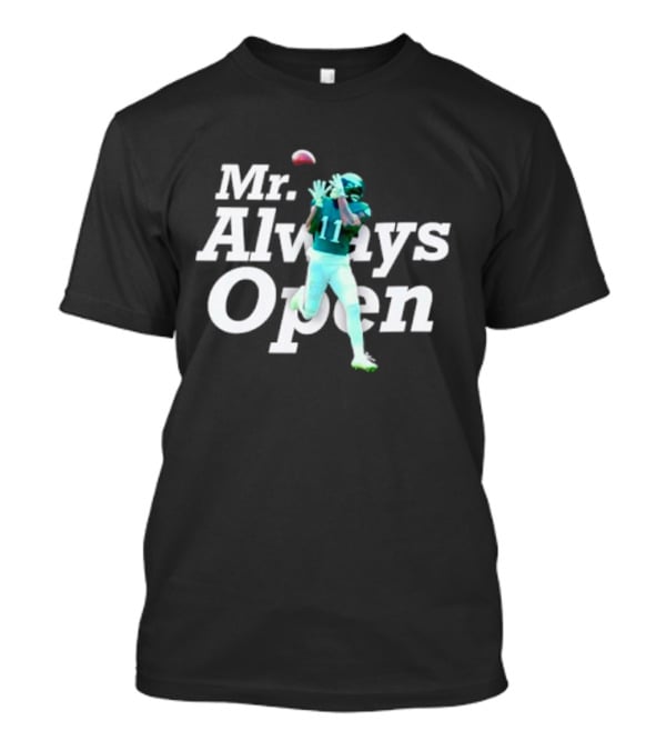 Philadelphia Eagles Mr. Always Open 11 Catching Football T-Shirt