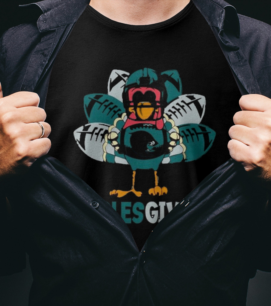Eaglesgiving Turkey Philadelphia Eagles Thanksgiving T-Shirt