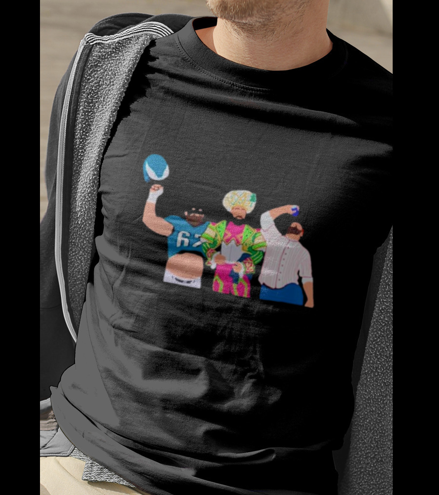 Philly Jason Kelce Iconic Outfits And Cheers T-Shirt