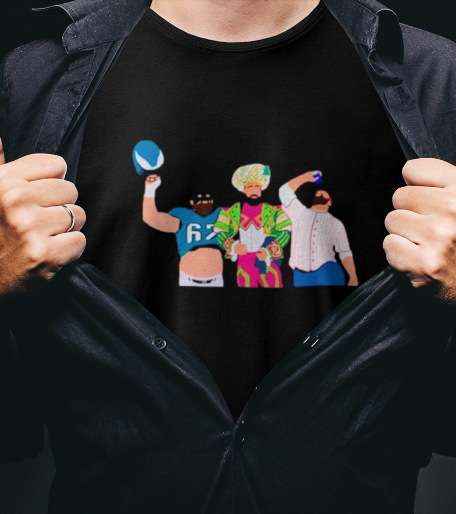 Philly Jason Kelce Iconic Outfits And Cheers T-Shirt