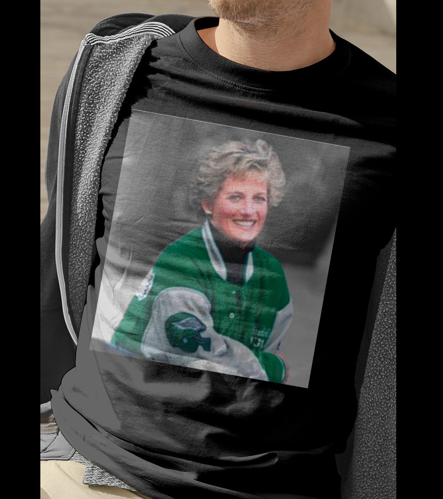 Philadelphia Eagles Fan Princess Diana Iconic T-Shirt