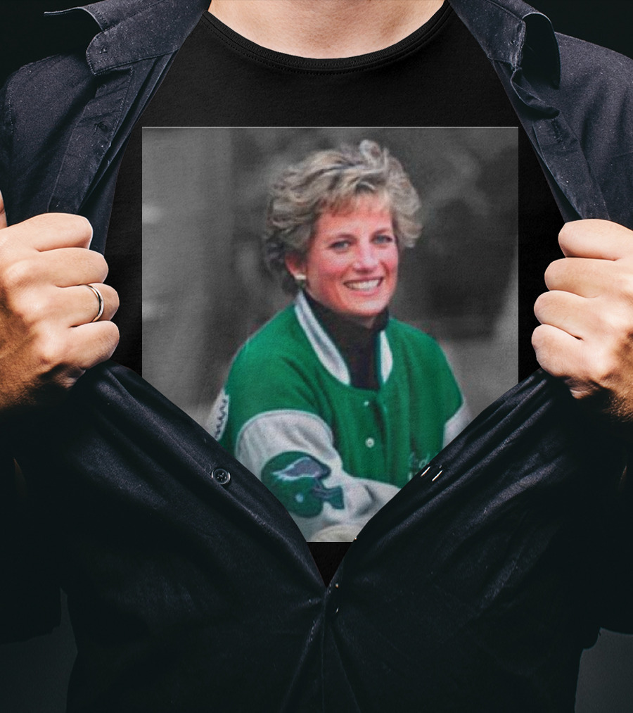 Philadelphia Eagles Fan Princess Diana Iconic T-Shirt