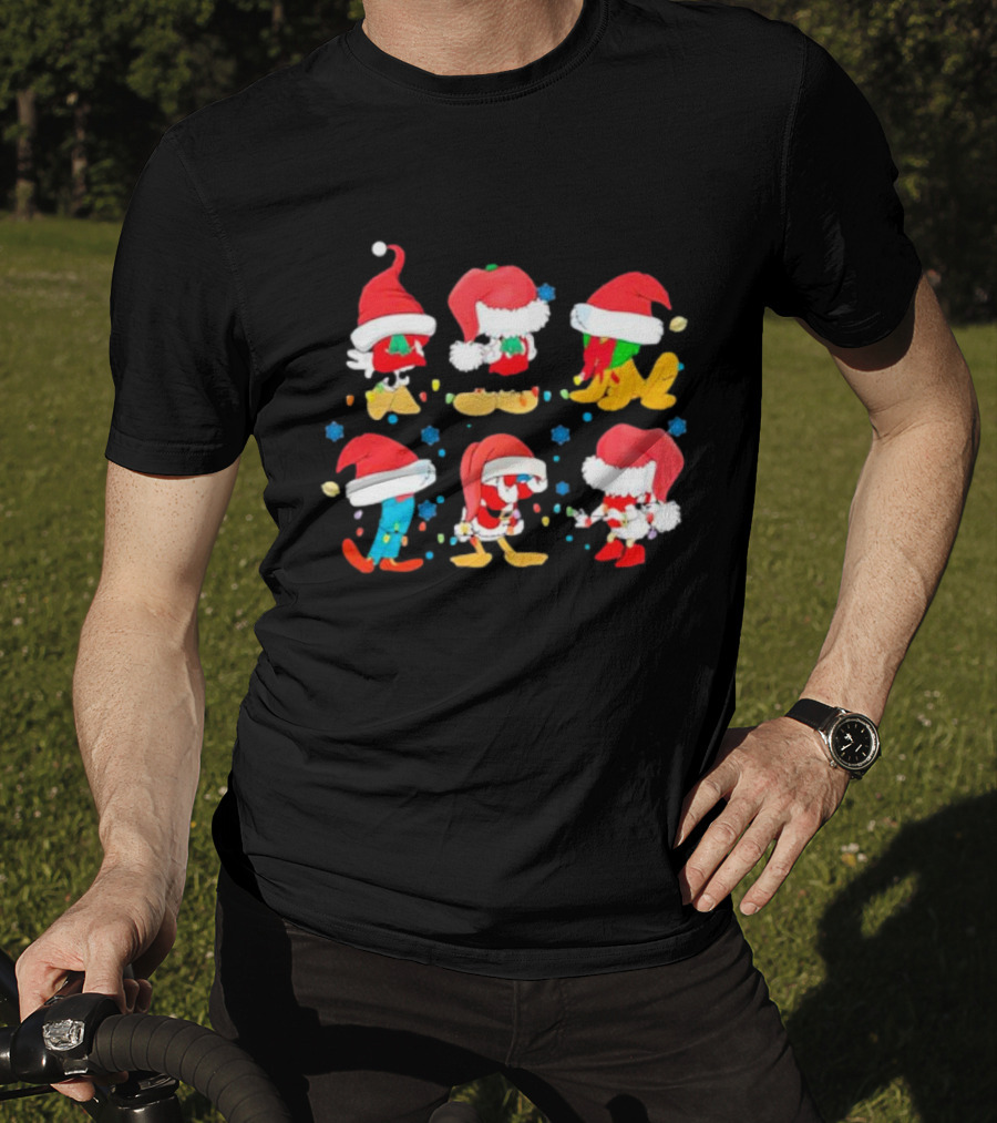 Santa Mouse And Friends Holiday Cheer T-Shirt