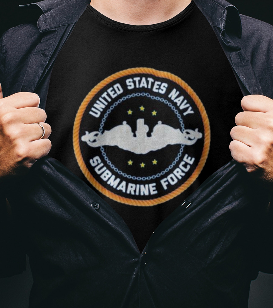 United States Navy Submarine Force Emblem T-Shirt
