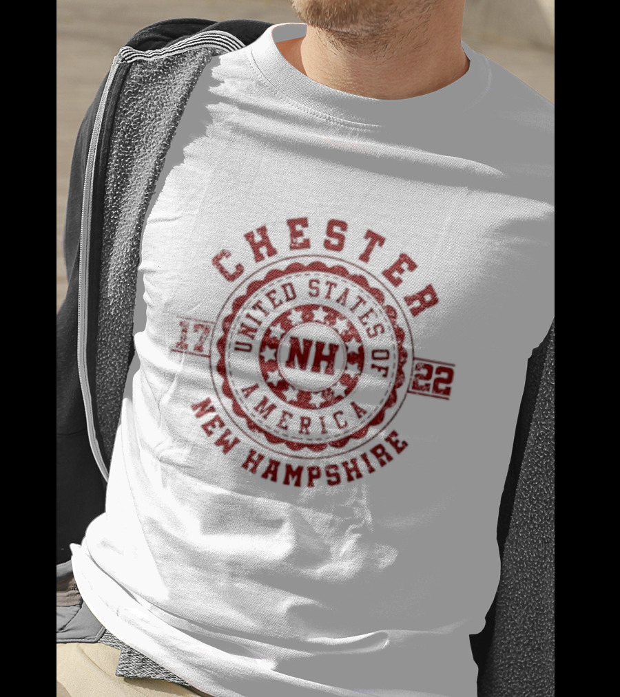 Chester New Hampshire 1722 Vintage United States Of America NH T-Shirt