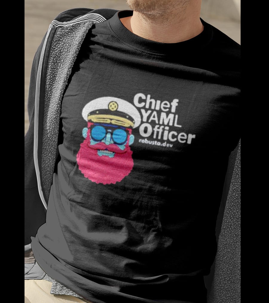 Chief Yaml Officer Robusta.dev T-Shirt