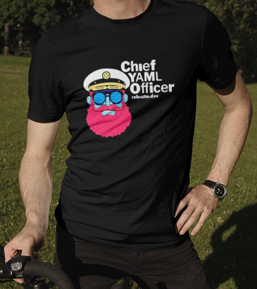 Chief Yaml Officer Robusta.dev T-Shirt