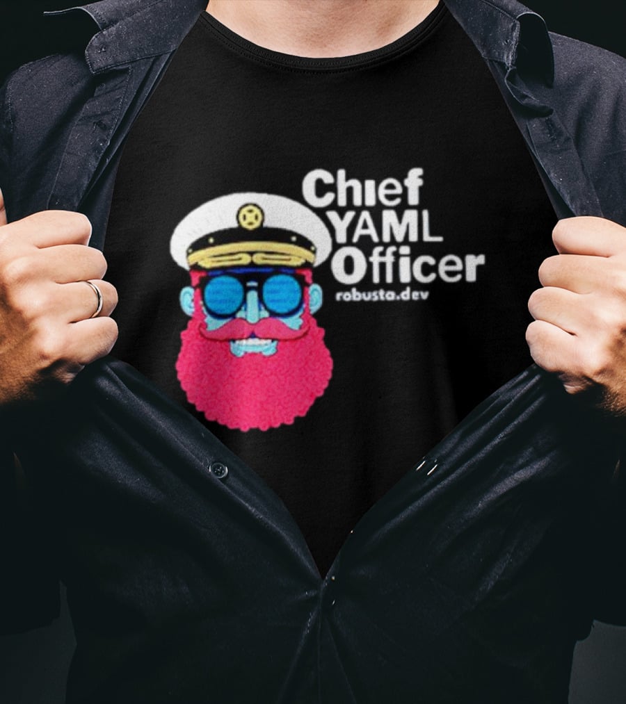 Chief Yaml Officer Robusta.dev T-Shirt