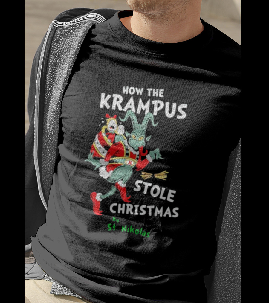 How The Krampus Stole Christmas By St. Nikolas T-Shirt