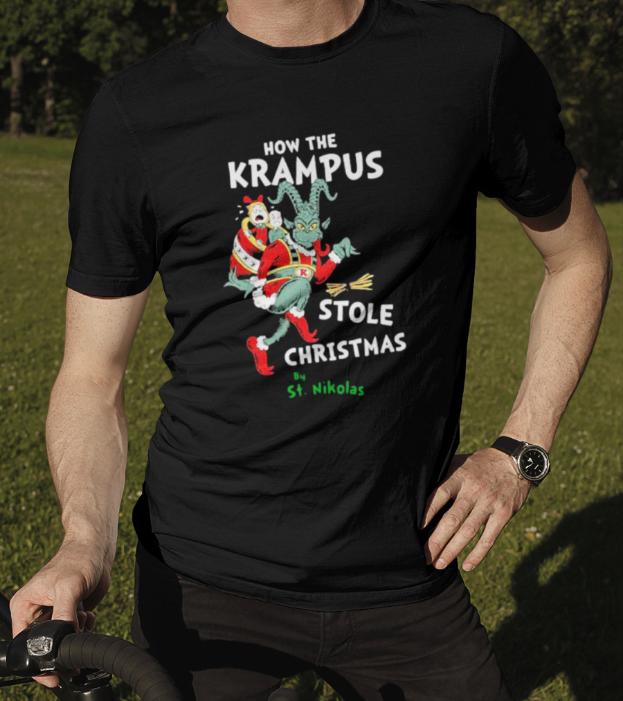How The Krampus Stole Christmas By St. Nikolas T-Shirt