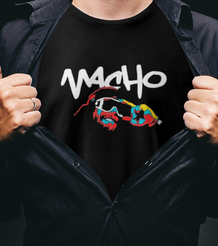 Macho Forever Colorful Shades T-Shirt