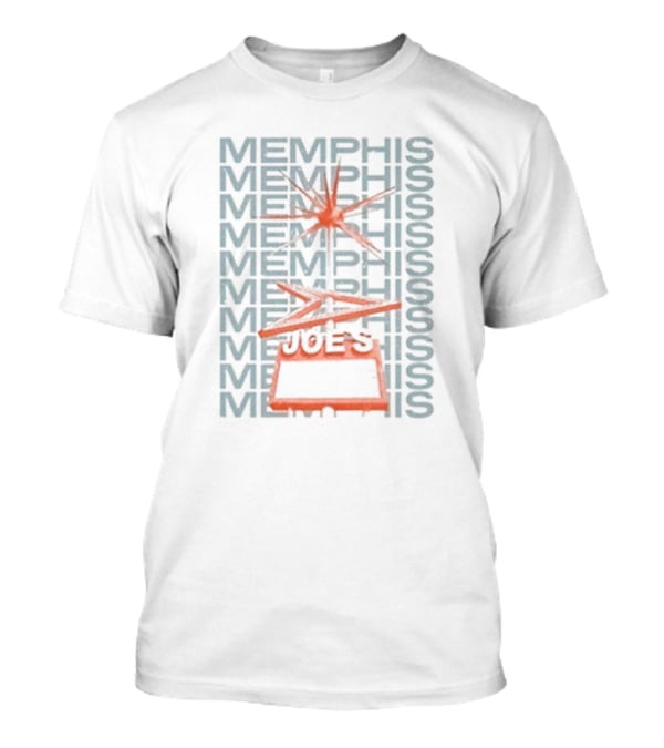 Memphis Joe's Retro Graphic Style With Starburst T-Shirt