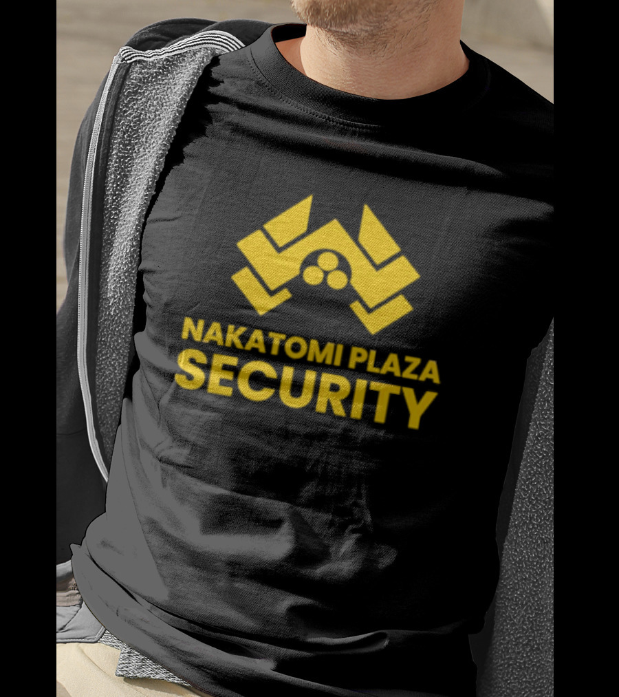Nakatomi Plaza Security Die Hard Christmas Movie T-Shirt