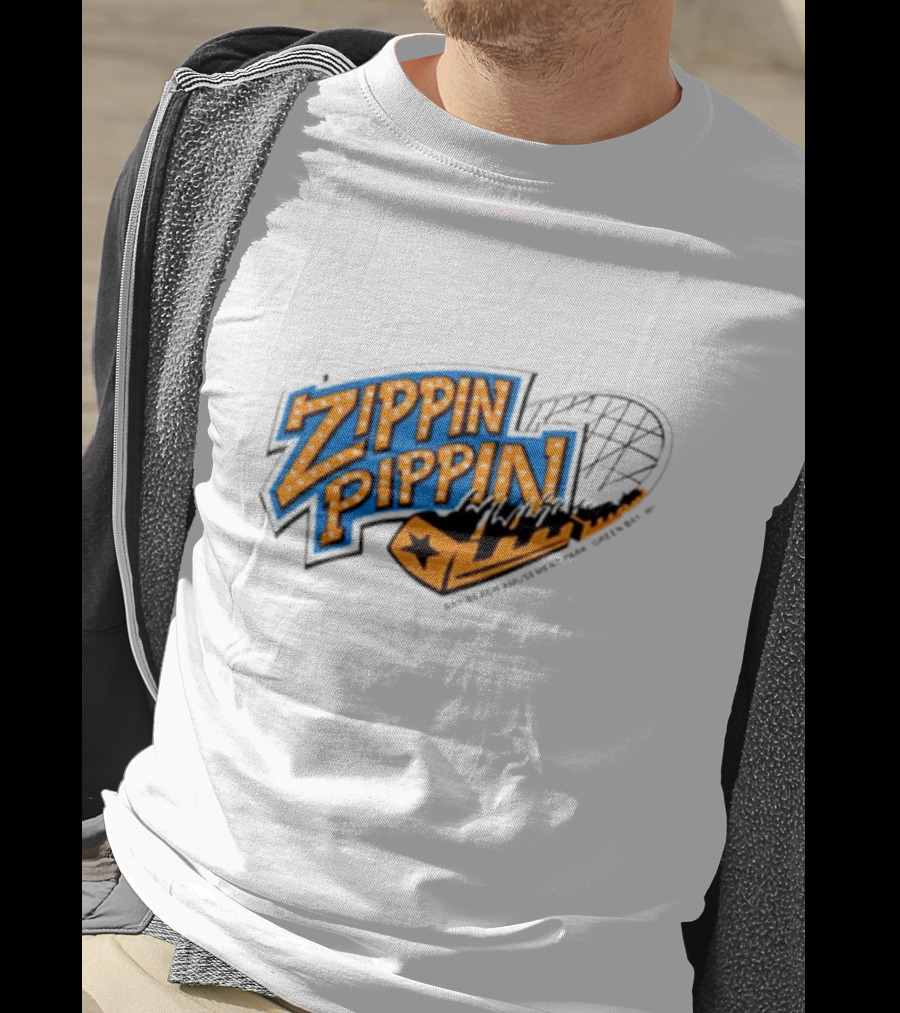 Zippin Pippin Roller Coaster Retro T-Shirt