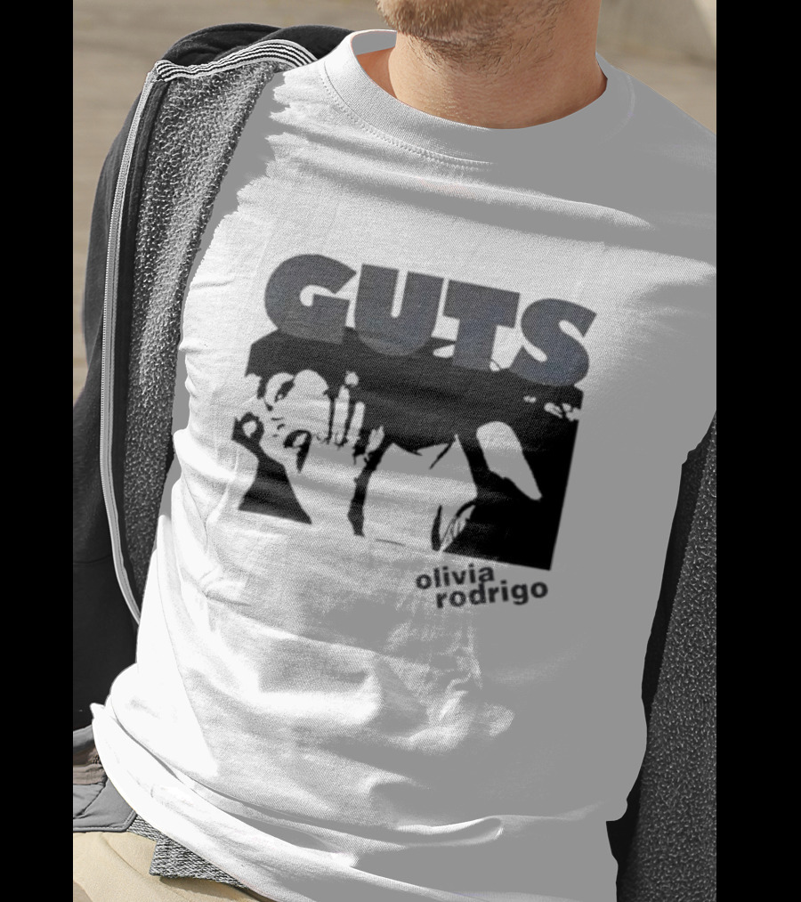 Guts Olivia Rodrigo Glittering T-Shirt