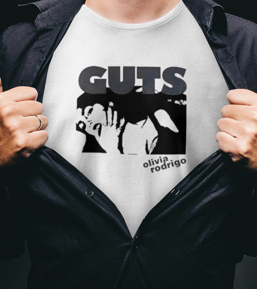 Guts Olivia Rodrigo Glittering T-Shirt
