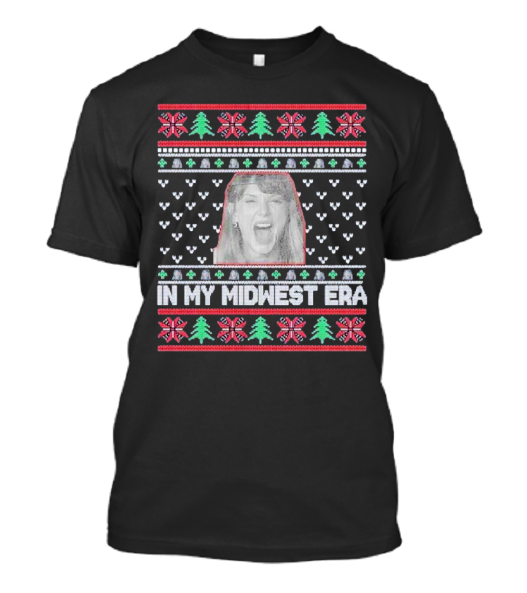 In My Midwest Era Ugly Sweater Holiday T-Shirt