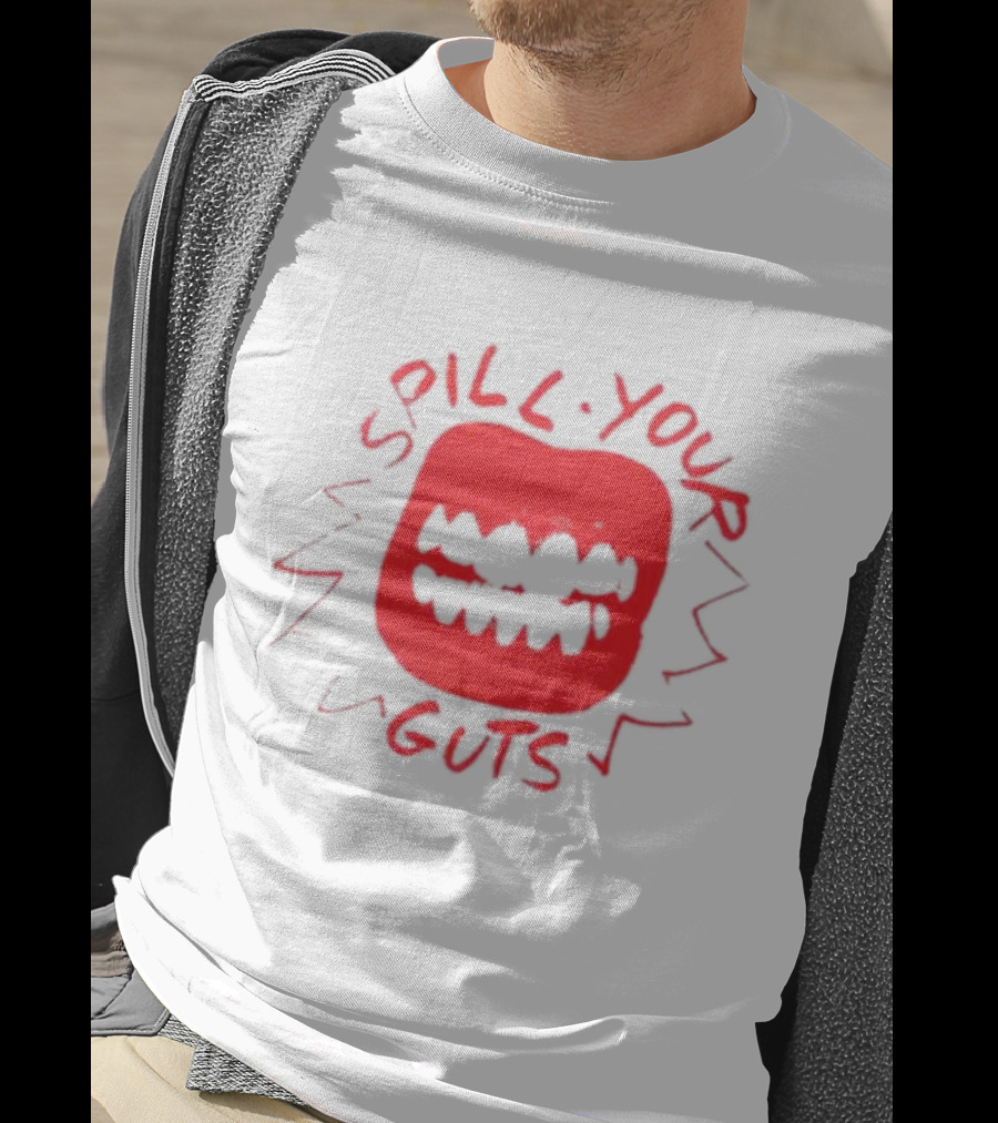 Spill Your Guts Red Mouth T-Shirt