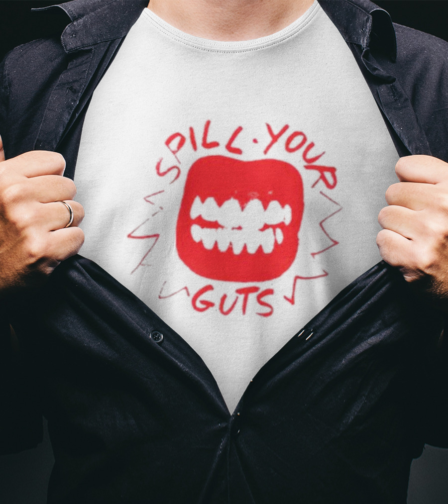 Spill Your Guts Red Mouth T-Shirt
