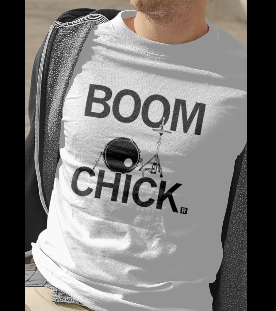 Boom Chick Drums Band Music T-Shirt