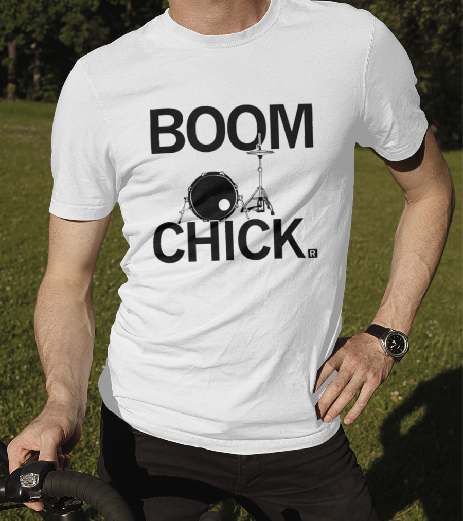 Boom Chick Drums Band Music T-Shirt
